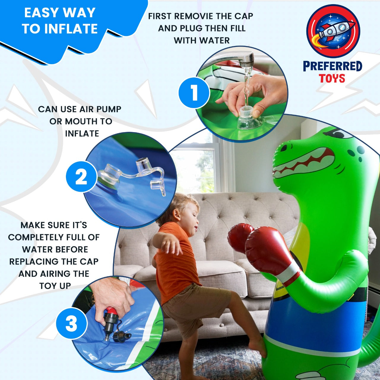 Inflatable Punching Bag