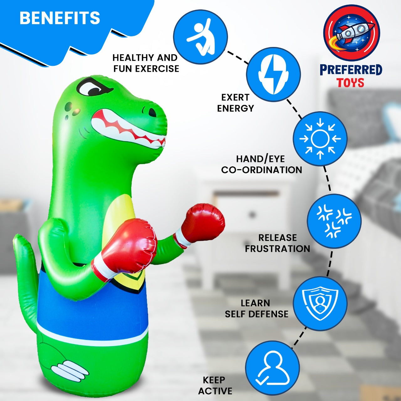 Benefits of Kids Punching Bag