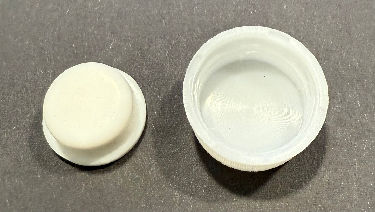 Replacement 1 inch Cap plus plug just pay shipping