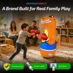 Inflatable Punching Bag for Kids-Bop Bag-Inflatable Dinosaur with Instant Bounce Back Movement