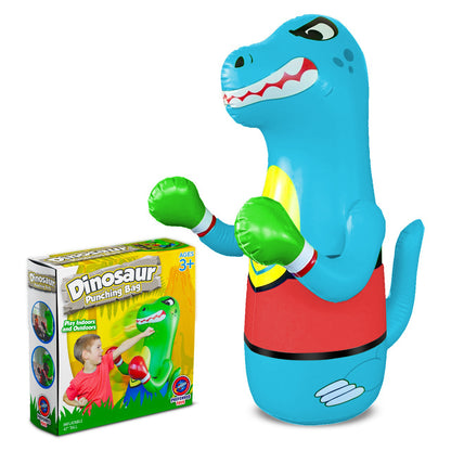 Inflatable Punching Bag for Kids-Bop Bag-Inflatable Dinosaur with Instant Bounce Back Movement