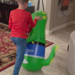 Inflatable Punching Bag for Kids-Bop Bag-Inflatable Dinosaur with Instant Bounce Back Movement